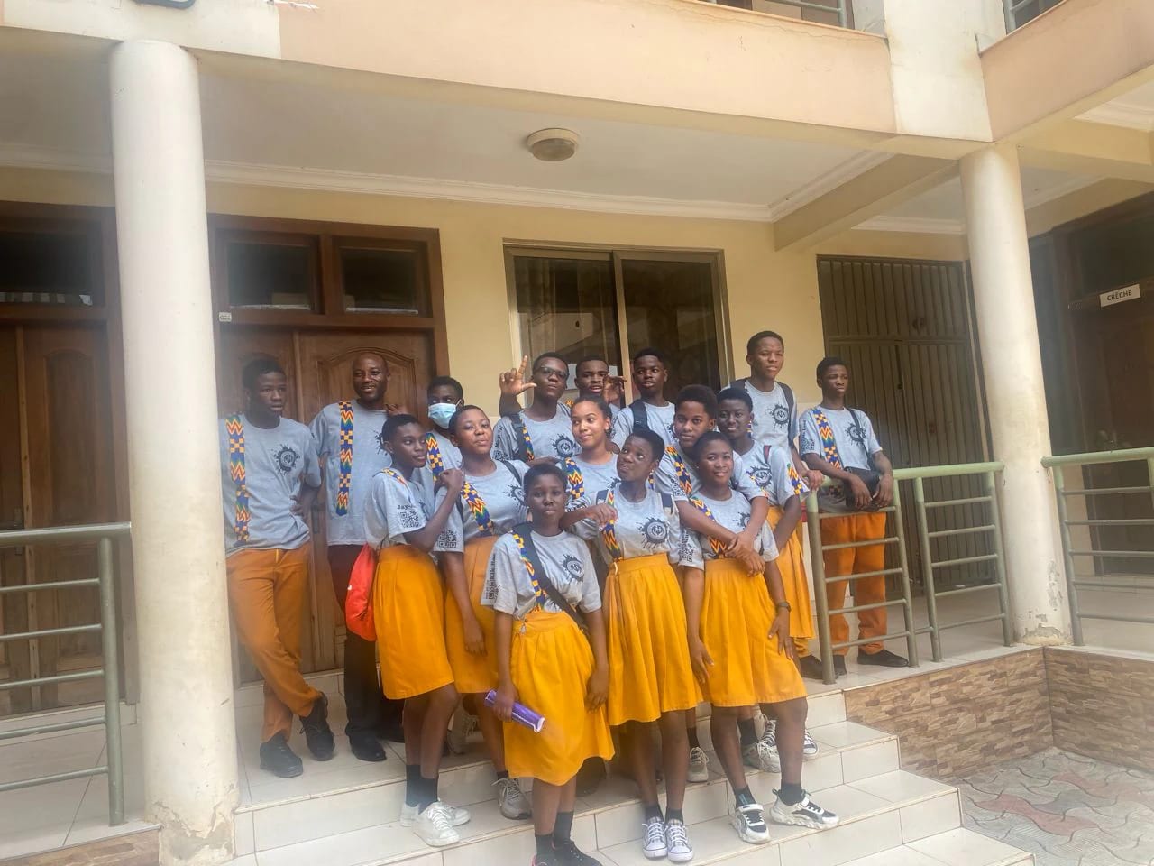 A Divine International School historical photograph showing divine year group 2024.